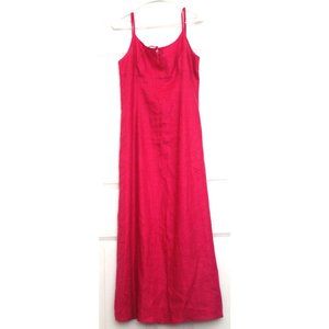 Vintage Linen Maxi Dress Sz 6 Reformation/Olivia Dean/Modern Renaissance (No tag